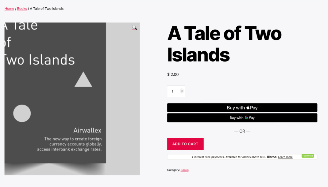 Apple Pay - Express checkout